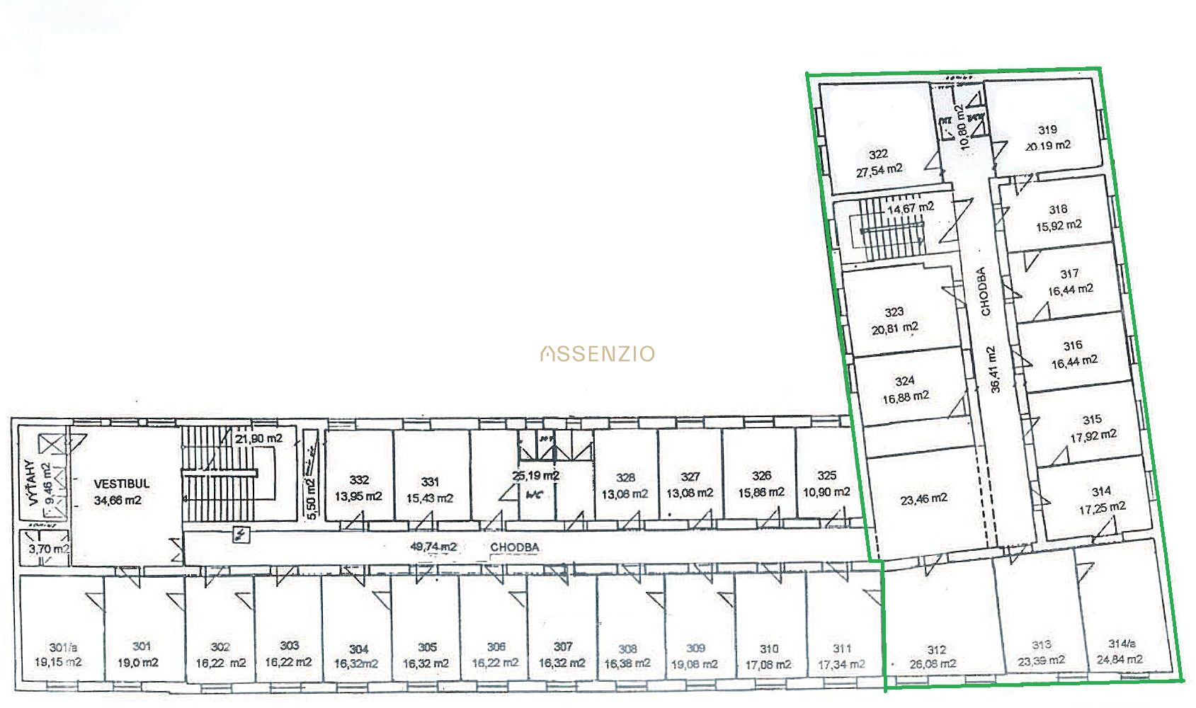 Rent Offices, Offices, Odborárske námestie, Bratislava - Staré Mesto,