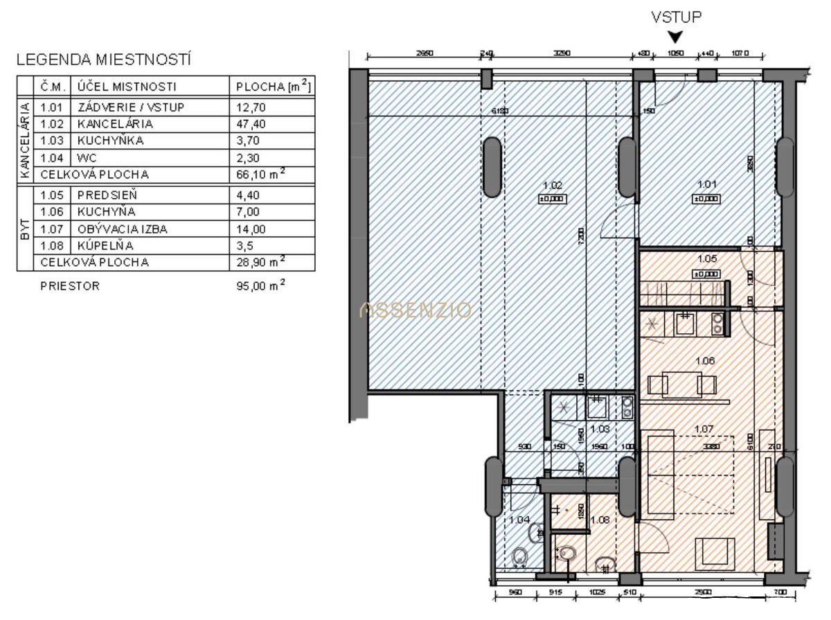 Sale One bedroom apartment, One bedroom apartment, J. C. Hronského, Br